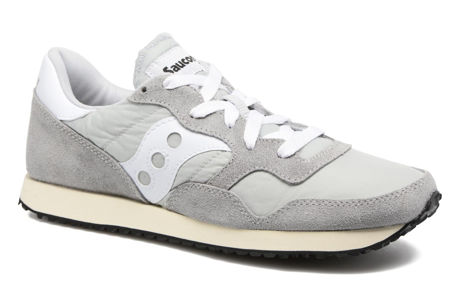 Saucony Dxn White Vintage Trainer Grey dxCBroe